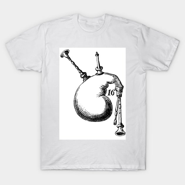 Bagpipe T-Shirt by MamaO1